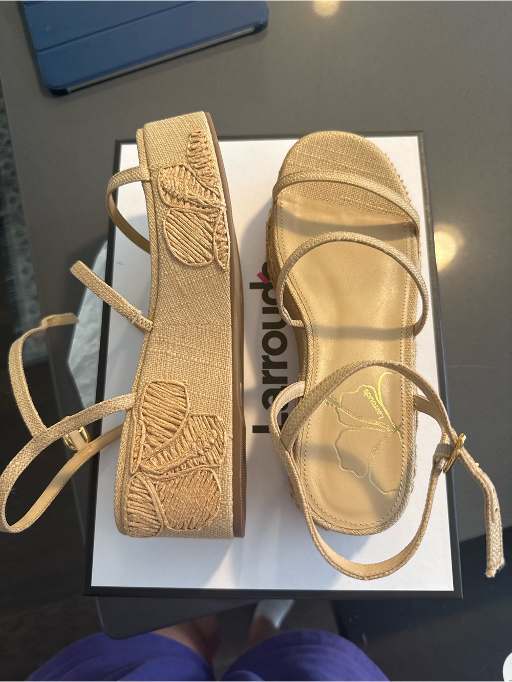 Larroude Gia Platform Sandal